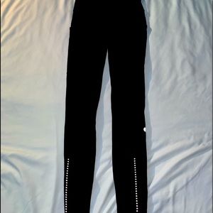 NEVER WORN lululemon black fast and free hr size 2
